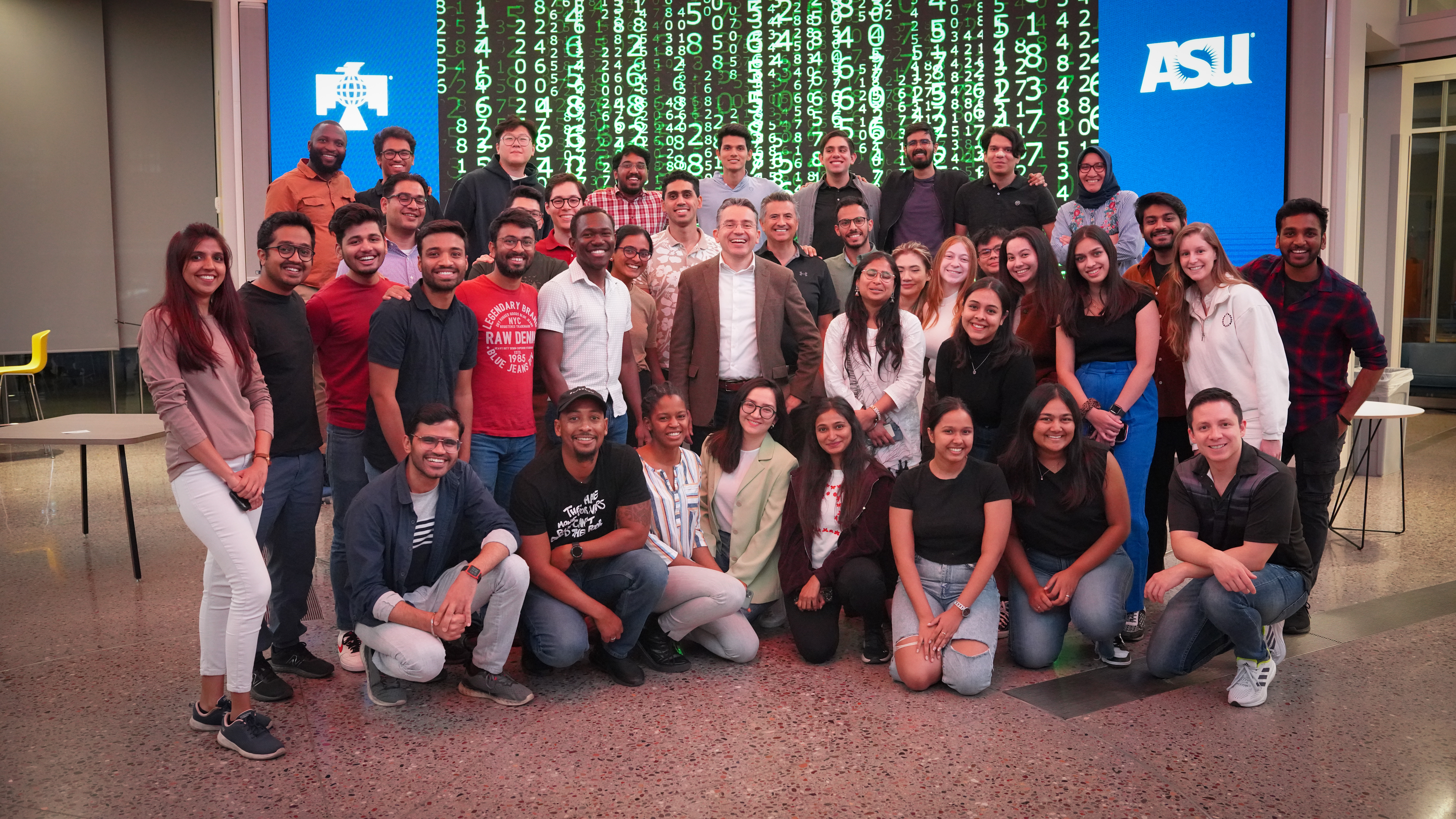 Image of students in Thunderbird's Global Forum.