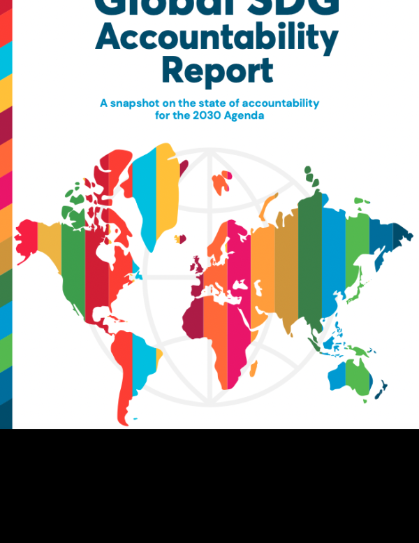 Cover page of the Global SDG Accountability Report