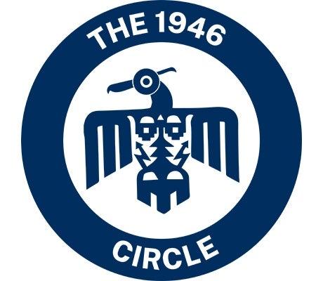 The 1946 Circle graphic featuring the original Thunderbird