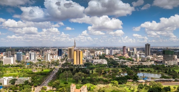 Skyline of Nairobi