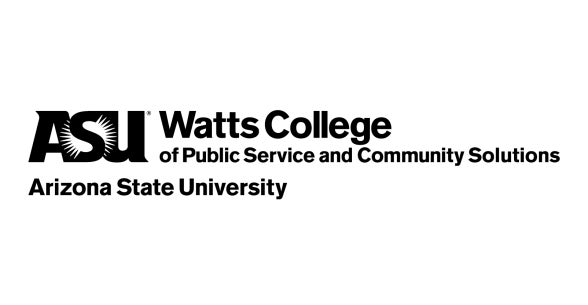 Logo for ASU's Watts College of Public Service and Community Solutions