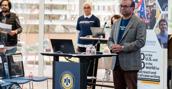 Image of people in the Thunderbird Global Forum